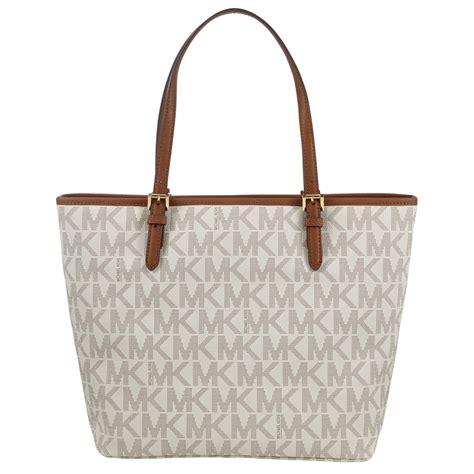 michael kors jet set bag grey|michael kors vanilla jet set.